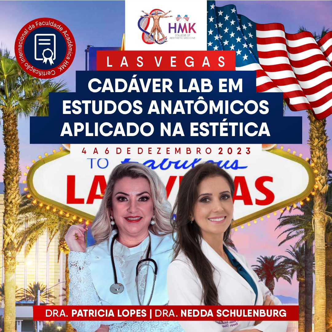 Cadáver LAB em estudos anatômicos aplicado na estética (Las Vegas)